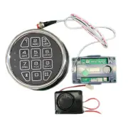 NEW Electronic Safe Lock Replacement Keypad with Solenoid Lock & 2 Override Keys
