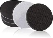 5 Pack 3 Inch Hook and Loop Soft Foam Buffering Pad, Sponge Cushion Buffer Backing Pad No Hole, 75 mm for Sanding Pad