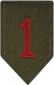 [MEDALS OF AMERICA EST. 1976] 1st Infantry Division Patch Color AGSU