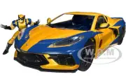2020 CHEVY CORVETTE C8 STINGRAY & WOLVERINE FIGURE X-MEN MARVEL 1/24 JADA 33354
