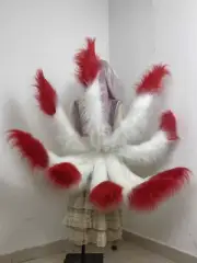 Customized Anime Nine-Tailed Fox Gradient Tail Cosplay Prop Toy Halloween