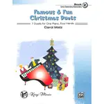 【凱翊︱AF】聖誕鋼琴四手聯彈第2冊 FAMOUS&FUN CHRISTMAS DUETS BOOK 2