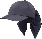 [CA4LA] Casilla TOZ00123 Women's Baseball Cap, Washable, UV Protection, Girly, Spring and Summer, Daily Casual, Ribbon, Satin, Cotton, Size Adjustable,
