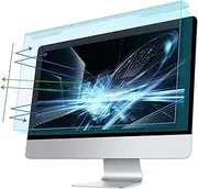 MOSISO 20-22 inch Computer Blue Light Blocking Screen Protector Anti-UV Eye Protection Filter Film Panel for Diagonal 20,21.5,22 inch 16:9 Widescreen Desktop PC LED Monitor(19.29 x 12.48 inch/LxW)