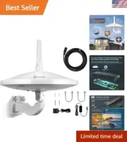 Exclusive Smartpass Amplifier Antenna - Full HD Reception with Easy Installation