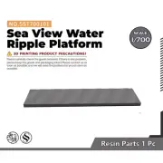 SSMODEL SST700101 1/700 Ship Scene Model Sea View Water Ripple Platform