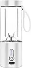Portable Blender Cup USB Charging Juice Mug 530Ml/18.7Oz 6 Blades with Carrying