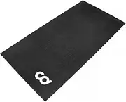 CyclingDeal Bike Mat - 30" x 60" Soft - Compatible with Indoor, Exercise Stationary Bike, Elliptical, Gym Equipment Waterproof Mat Use On Hardwood Floors and Carpet Protection (76.2 cm x 152.4 cm)