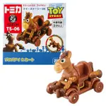 【TOMICA】騎乘系列 多美小汽車 玩具總動員 紅心&木製推車 TS-06