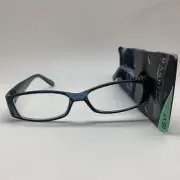 D201 Foster Grant POSH BLU +1.50 Reading Glasses W/Case READERS
