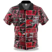 NEW Essendon Bombers Pop Art Button Up Shirt