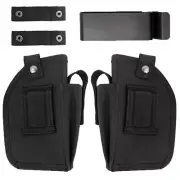 Tactical Concealed Carry IWB OWB Right Left Hand Gun Holster Fits Laser or Light