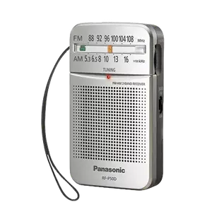 Panasonic國際牌 RF-P50D(同RF-P50) AM/FM二波段口袋型收音機 口袋收音機 廣播收音機 附耳機