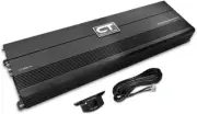 Music Sound Compact Class D Car Audio Monoblock Amplifier, 2000 Watts RMS Black