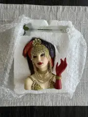 Cameo Girls Head Vase Judith 1996 “ShowStopper” Home Decor 2004