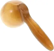 MERRYHAPY Scraping Board Muscle Scraper Tool Manual Hammer Massager Scraping Massage Tools Tool for Body Manual Back Massagers Scrappers Tool Massage Natural Resin Light Brown