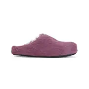 [Marni] Marni-Prune Violet Calf Hair Fussbett Mules-Donna 38 IT
