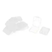 15Pcs Clear SD MS Micro TF Memory Card Storage Holder Box Case Protector