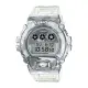 【CASIO 卡西歐】G-SHOCK 金屬迷彩半透明手錶(白透_GM-6900SCM-1)