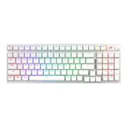 Asus ROG Strix Scope II 96 Wireless Gaming Keyboard - Moonlight White [ROG STRIX SCOPE II 96 WL SNOW SWITCH WHT]