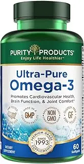 Purity Products - Ultra Pure Omega 3 ,60 softgels