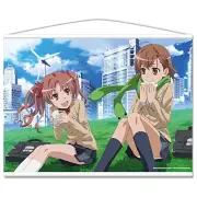 A Certain Magical Index III Misaka Mikoto Shirai Kuroko B2 Tapestry A 728 x