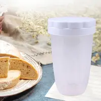 在飛比找蝦皮購物優惠-透明杯式灑粉器 創意烘焙用具灑糖粉器 居家必備麵粉篩