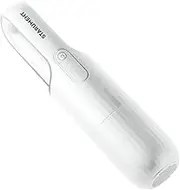 STARUMENT Handheld Vacuum Cleaner - Cordless for Cleaning Dust, Dirt, Pet Hair Suction Compact, Rechargeable & Wireless Device Home, Office, Car USB-C Cable, Crevice White