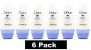 6 x Dove Original Roll-On Deodorant - 40mL 100% Brand New