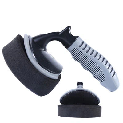 Car Wheel Tyre Waxing Cleaning Sponge Brush Applicator With Detachable Sponge