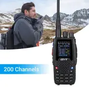 QYT KT-8R Quad Band Two way Radio 5W 200 Channels VHF UHF Handheld Transceiver