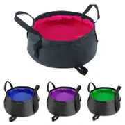 Nevenka 4 Pcs 8.5L Collapsible Bucket With Handle Camping Washbasin-Set2