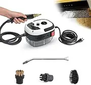 2500W High-Pressure Steam Cleaner, Handheld Steam Cleaner, Portable Car Steamer, with 3 Brush Heads, 10s Rapid Heating, Suitable for Floors, Range Hoods, Cars, Furniture, Bathrooms