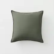 Sheridan Shaws Cushion in Green Smoke Cotton/Polyester