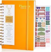 Diary 2025-2026, Planner 18 Month A5 Mid Year Diary from Jul. 2025 to Dec.2026, Premium Thicker Paper ofr Personal Use Academic and Business Office