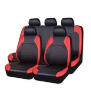 Car Seat Covers Full Set Waterproof Front And Back Seat Protector Hook Universal