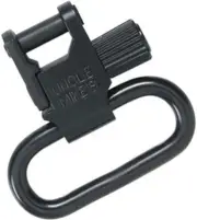 Uncle Mike's Qd Super Swivel W/ Tri-lock - Blued 1.25" #um14033