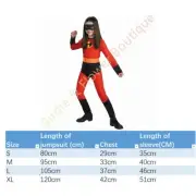 The Incredibles Costume Elastigirl Violet Dash Jack Party Dress Up Super Cosplay