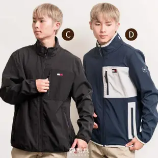 【Tommy Hilfiger】現貨 男生保暖外套 衝鋒外套 經典 防潑水 防風 科技羽絨 連帽外套 美國(秋冬新品)