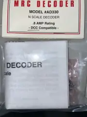 MRC N Scale Decoder AD330 Model Trains New •