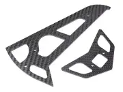 T-rex Align Trex 600 RC Helicopter Carbon Fiber Horizontal and Vertical Wing