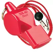 RED Fox 40 PEARL Whistle Official Coach Safety Alert Rescue FREE LANYARD