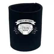A Boss Is Like A Nappy - Funny Novelty Stubby Holder