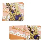 New Alice Zuberg Style A SWORD ART ONLINE BiFold Wallet SAO Sodo Ato Onrain