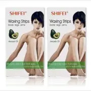 40Pcs Body Hair Removal Waxing Strips Cold Wax with Avocado Oil for Men & Women