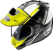 Arai Tour-X5 COSMIC, adventure helmet , color: Black/White/Neon Yellow , size: S