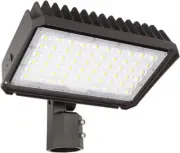 150W LED Flood Light with Dusk-To-Dawn Photocell, 150W-100W-75W Adjustable 130Lm