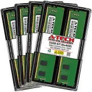 A-Tech 32GB 8x 4GB 1Rx8 PC4-17000R RDIMM DDR4 2133 MHz ECC REG Server Memory RAM