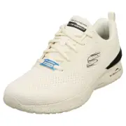 Skechers Skech-air Dynamight Vegan Womens Fashion Trainers in Natural Black