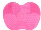 Silicone Brush Cleaner Makeup Brush Cleaning Scrubbing Mat Stay Put Suctions